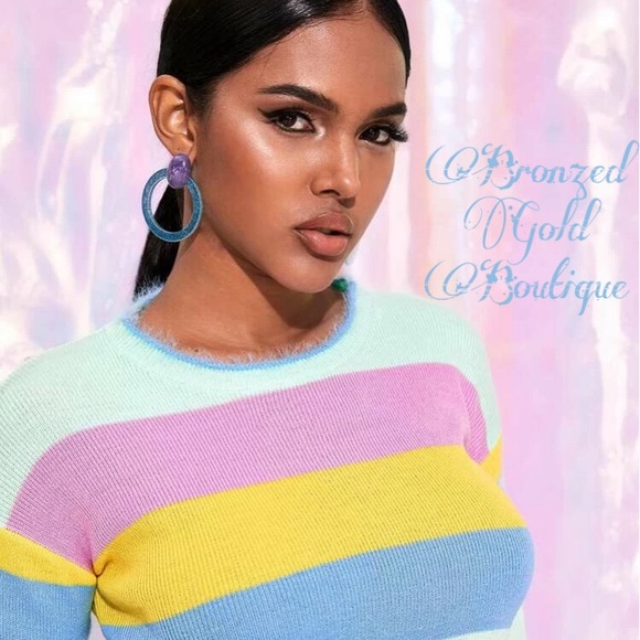 💙 ColorBlock Skirt Set 💙 - Picture 6 of 8